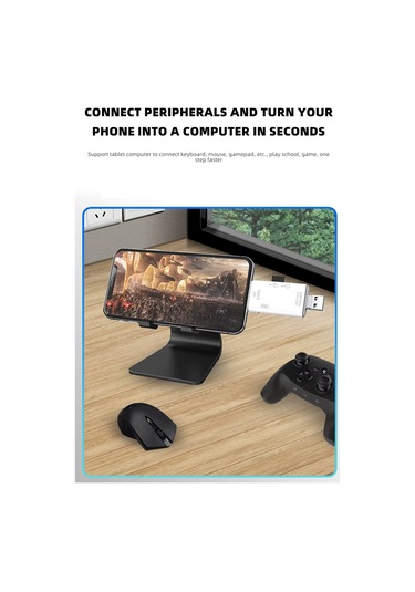 Usb 2.0 6 İn 1 Kart Okuyucu Ve Usb Çoklayıcı Type-c, Micro Usb, Sd/tf Kart Desteği Zr826