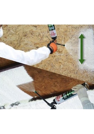 2 Ad 750 ML Soma Tabancalı Isı Ses Yalıtım Köpüğü Tabancası Temiz