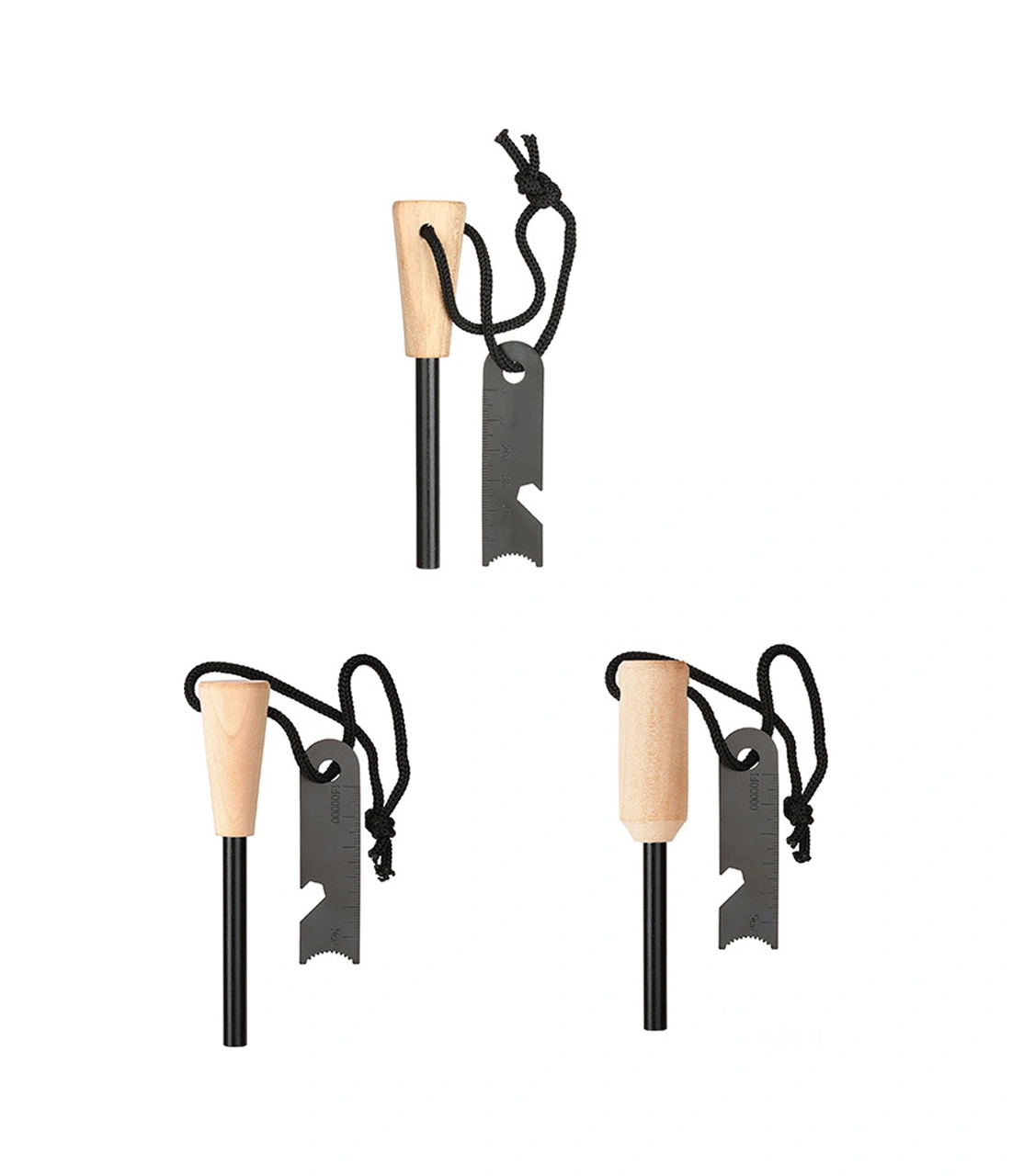 Moveevo Tahta Saplı Çevreye Dost Alev Alma Aleti - Çadır Kampı Ve Doğa Hayatı İçin Çok Fonksiyonlu Magnezyum Çubuğu, Ölçü Çizgili Ve Şarap Açıcı Özellikli Tip A Çok Renkli Moveevo Tahta Saplı Çevreye Dost Alev Alma Aleti - Çadır Kampı Ve Doğa Hayatı İçin Çok Fonksiyonlu Magnezyum Çubuğu, Ölçü Çizgili Ve Şarap Açıcı Özellikli Tip A Çok Renkli