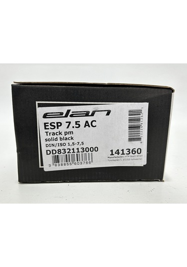 Elan Esp 7.5 Ac Dın/ıso 1,5-7,5 Kayak Bağlaması Çok Renkli