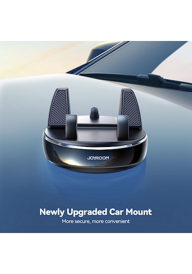 Joyroom Jr-zs330 Dundun No.3 Araca Monte Braket Kontrol Paneli Araç Telefonu Tutucu Siyah