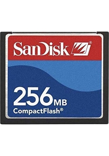 Sandisk Compact Flash 256 MB CF Hafıza Kartı
