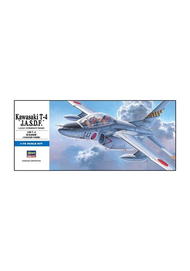 Hasegawa D12 1442 1/72 Ölçek, Kawasaki T-4 J.a.s.d.f.savaş Uçağı Plastik Model Kiti