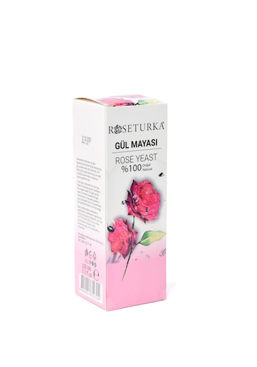 Roseturka %100 Doğal Gül Mayası - 100 Ml Lüks Cam Şişe & Sprey Başlıklı