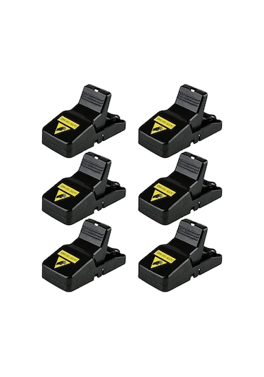 Leezsing Adet Tekrar Kullanılabilir P-lastic S-mart Fare Tuzağı