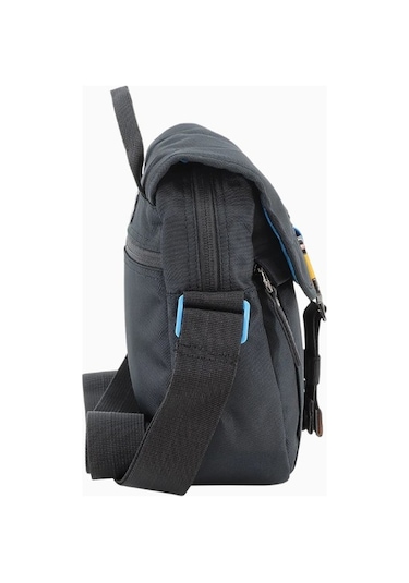 Discovery Icon Rfıd Korumalı Flap Over Utility 2.8l Kapasiteli Unisex Omuz Çantası Siyah