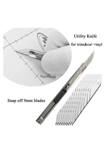 1 Adet İnce Metal Gövdeli Cep Tipi Mini İnce Maket Bıçağı Falçata 9mm