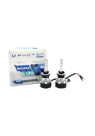 Photon H27 Access Plus Led 12v 24v Uyumlu Slim Kasa Fanlı