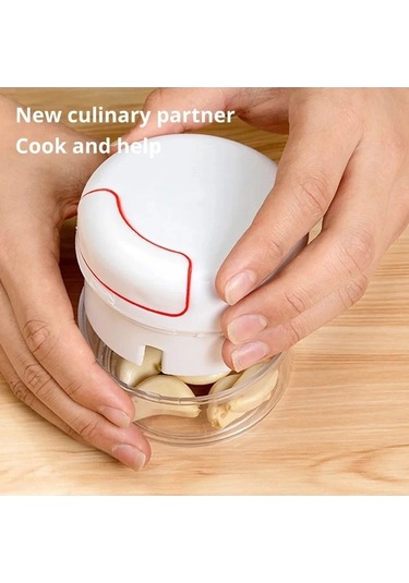 Maoyaya Mutfak Avuç İçi 1 Adet Beyaz El Çekmeli Sarımsak Değirmeni Çok Renkli Seçenekler Çok Renkli