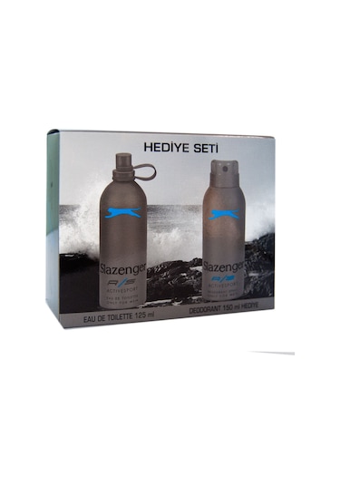 Slazenger Edt Active Sport 125 ML+Deo Mavi x 3 Adet