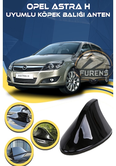 Opel Astra H Uyumlu Oto Balık Sırtı Anten Elektrikli Köpekbalığı Balina Tavan Anten