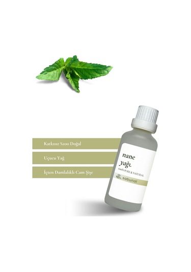 Sabunal Nane Yağı 50 ML - Cilt Bakım ve Ferahlatıcı Aromaterapi Yağı