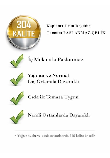 Krom Mil Ø3 Mm 1 Metre - 4 Adet - Paslanmaz Çelik Çubuk Seti