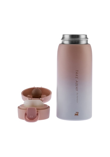 Karaca Skyfall Çelik Sızdırmaz Termos 350 ML Pembe