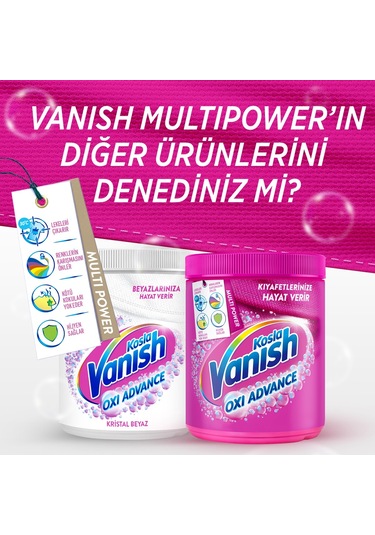 Vanish Kosla Oxi Action Gold Sıvı Leke Çıkarıcı Renkliler İçin 1 L + Beyazlar İçin 1 L