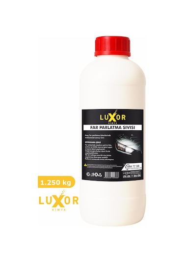 Luxor Kimya  1.250 kg Far Parlatma Far Temizleme Far Parlatıcı 1.250 kg