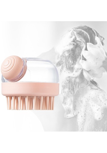 Suntek Manuel Masaj Tarak Portatif Banyo Uygun Kafa-için-pembe