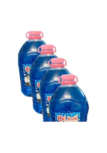 Licoil Cam Suyu Antifrizli &Parfümlü 4 Adet 5Lt(