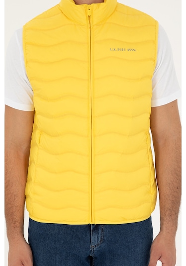 U.s. Polo Assn. Erkek Sarı Yelek Dokuma 50280831-vr044 Sarı