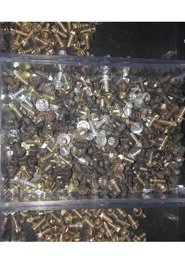 Bilgisayar Kasası Montaj Vidası Kasa Vidası - 10 Adet