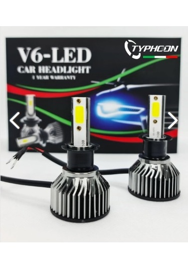 Typhoon H3 Led Xenon Şimşek Etkili Beyaz Zenon