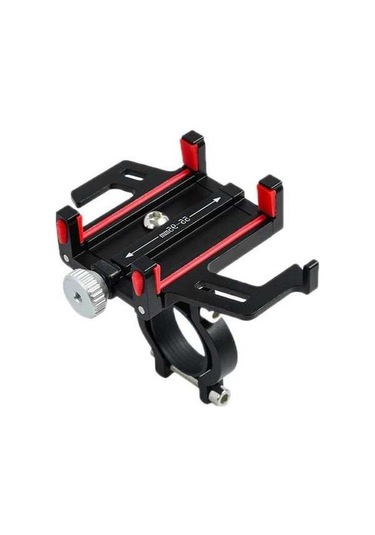 Tongxida Alüminyum Alaşımlı Motosiklet Bisiklet Navigasyon Cep Telefonu Tutucu Kırmızı, Uygun Özelliklere Sahip Kullanıcılar İ Kırmızı