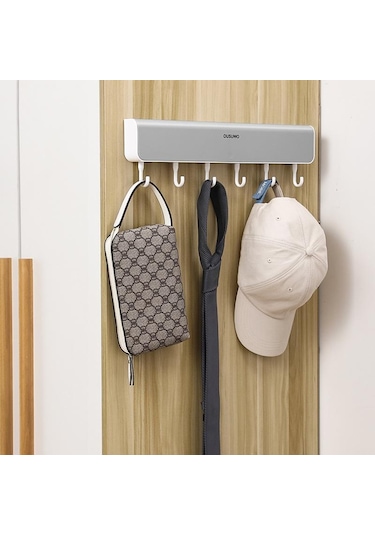 Siyah Mengnı Yeni Depolama Rafı Kancalı Çok Fonksiyonlu Depolama Rafı Yumruksuz Organizatör Bölmeli Banyo Aksesuarları Setleri Siyah