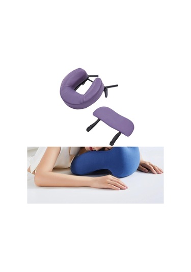 Suntek Salon Spa Ev Için Masaj Masası Yüz Beşiği Ve Mor