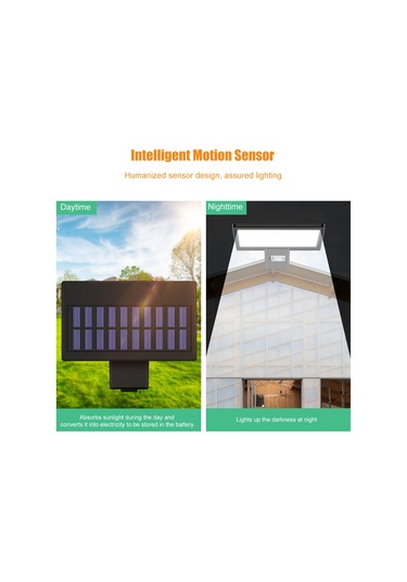 Led Güneş Enerjili Dış Mekan Su Geçirmez Yol Aydınlatma L6442w
