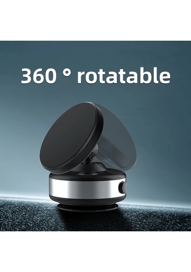 Willowhaven Cz16-1 Elektrikli Vakum Manyetik Telefon Tutucu 360 Derece Dönebilir Kolay Montaj Araç Navigasyon Masaüstü Dış Mekan Duvar Montaj