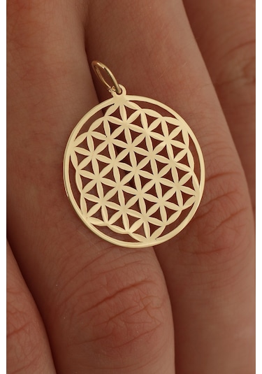 14 Ayar Altın Yaşam Ağacı Kolye Ucu