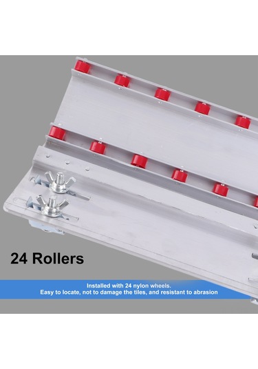 Symbee Alüminyum Seramik Taş Kesim Aleti, 45 Derece Köşe Oluşturucu, Sabit Rollüler İle Zırhlı Taçlama Aracı 122-178mm Uyumlu