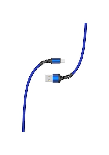 Noktaks - Micro Usb Kablo Ls64 - Mavi T9276 Mavi