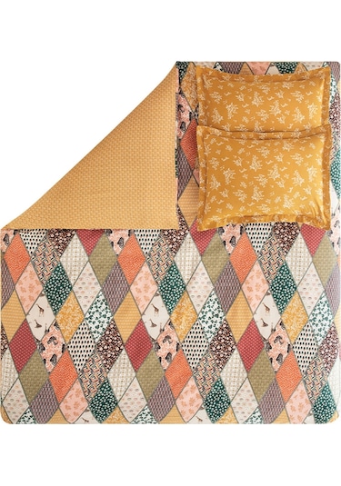 Yataş Astrid Ranforce Tek Kişilik Nevresim Seti - Hardal