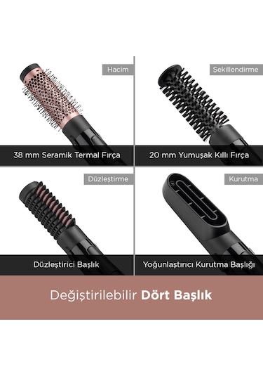 Babyliss AS126E Hava Üflemeli Saç Şekillendirme Seti