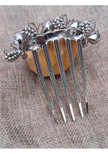 Villovatik Marianne Tarak Saç Tokası Şeffaf Strass 314044093 Diğer