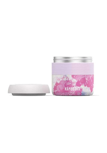 Kambukka Bora Pink Blossom 400Ml Yemek Termosu  Pembe
