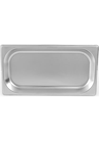 Gastronorm Küvet Paslanmaz Çelik Gn 1/3 - 20 Mm Gümüş