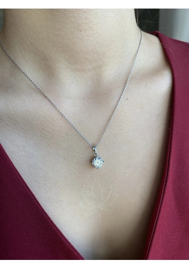 Xuping Gümüş Taşlı Boyun Kolyesi 271409988 Beyaz