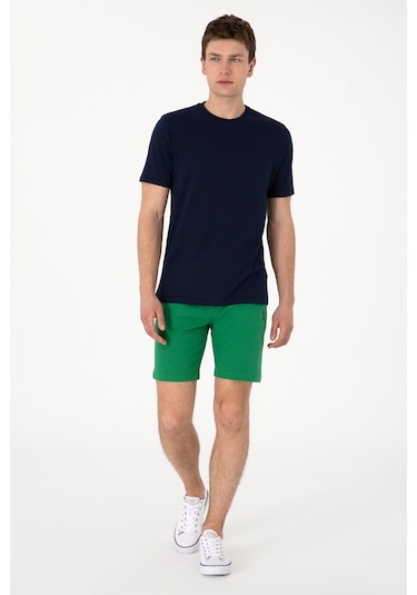 U.s. Polo Assn. Erkek Yeşil Şort Örme 50298062-vr054 Yesıl