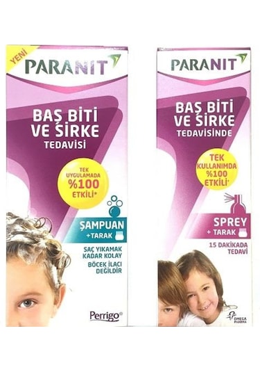 Paranit Bit Şampuanı 100 ML + Sprey 100 ML