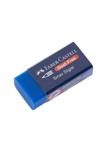 Faber-castell No:24 Orta Boy Mavi Sınav Silgisi 10 Adet