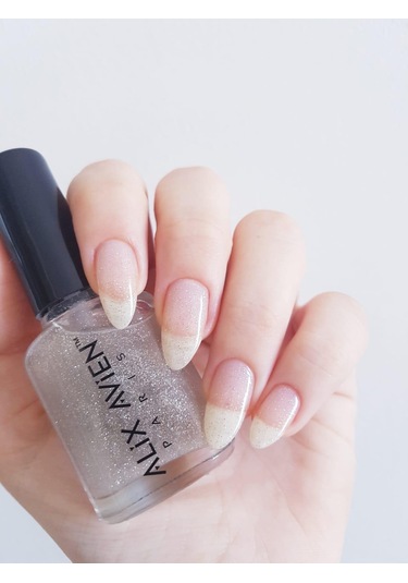 Alix Avien Simli Gold Oje 36Yüksek Pigmentli Uzun Süreli Kalıcılık Hızlı Kuruma Nail Lacquer 36