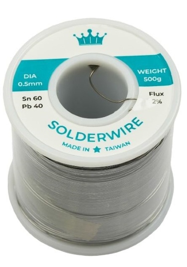 500 Gr 60/40 0,50 Mm Lehim Teli Taıwan Malı