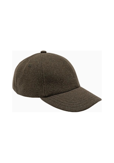 A.p.c Charlie Unisex Yünlü Baseball Cap Şapka Haki 54