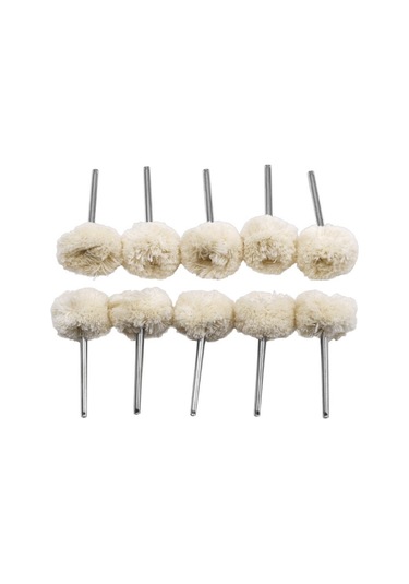 Sones 10 Adet/takım Yün Parlatma Başlığı Yün Parlatma Tekerleği Elektrikli Taşlama Makinesi Aksesuarları