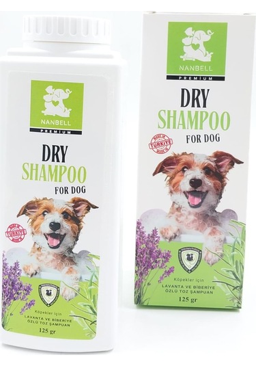 Nanbell Köpekler İçin Lavanta ve Biberiye Özlü Kuru Şampuan 125 G