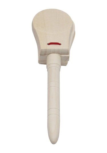 Jwin Jc-08 Saplı Ahşap El Kastanyeti Natural Orff - Ritim Aleti