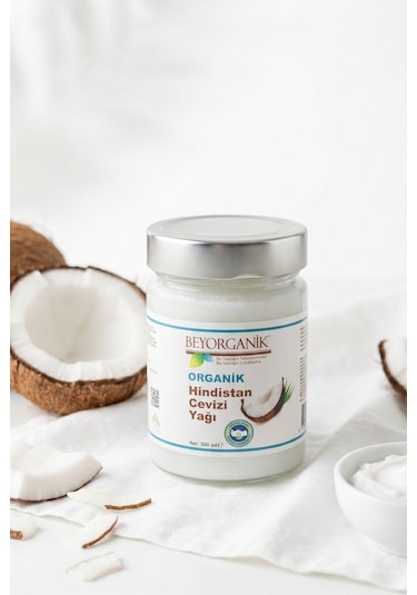 Organik Hindistan Cevizi Yağı 300 Ml