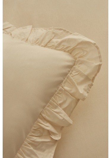 Karaca Home Pure %100 Pamuk Çift Kişilik Nevresim Takımı Açık Bej